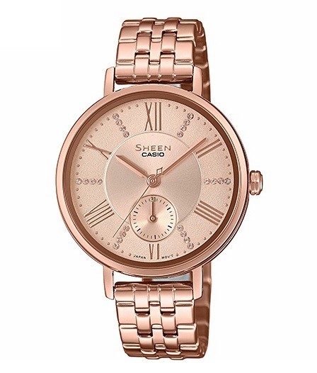 casio gold pink
