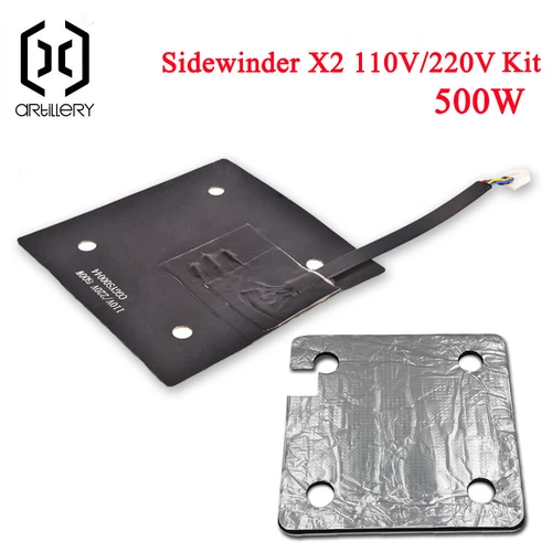 Artillery Sidewinder X2 Genius Pro Heizbett Heizmatte Heizung Isolierung 220V