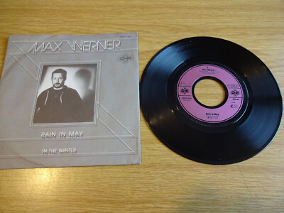 7'' Schallplatte: Single  Max Werner: Rain In May / In The Winter - 1981