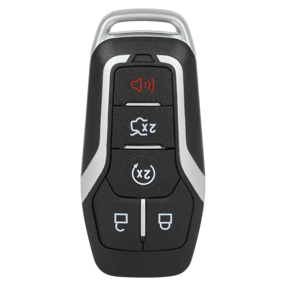 2x Para Ford F150 Fusion 2013-2017 Control Remoto Llavero Carcasa Sin Cortar Estuche Foto 4 de 4