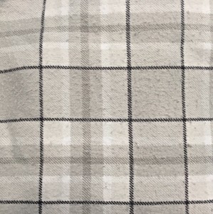 CUDDL-DUDS-Sheet-Set-GRAY-CHECK-LODGE-KING-Size-Flannel-RUSTIC-106-in-X100-in