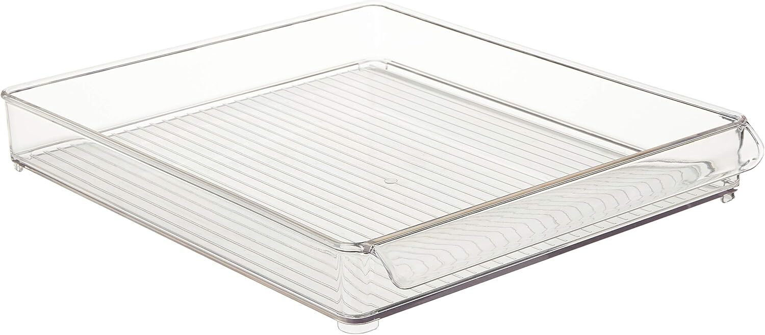 Almacenamiento de plástico para refrigerador y congelador iDesign 14,5" x 12" x 2", grande