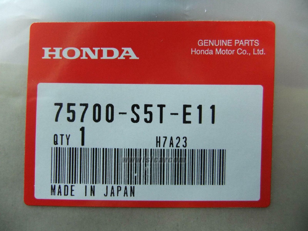HONDA CIVIC TYPE-R EP3 EMBLEM, FR (H) 75700-S5T-E11 | eBay