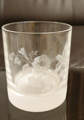 Avon Kolibri Hummingbird kristall 1 Schnapglas eismatt/glänzend  Top Zustand