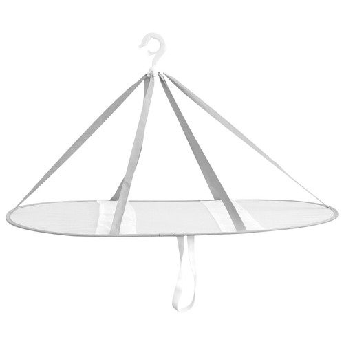 Clothes Drying Rack Hanging Dryer T-shirt Sweater Laundry Drying Net Rack UK