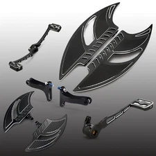 Blade Rider Passenger Footboards For Harley Brake Levers Street Glide FLHX 14-22