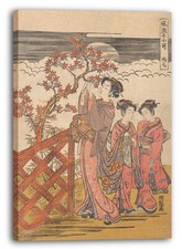 Kunstdruck Isoda Koryksai - Einer der Sieben Komachi: Amagoi (Beten für Regen)