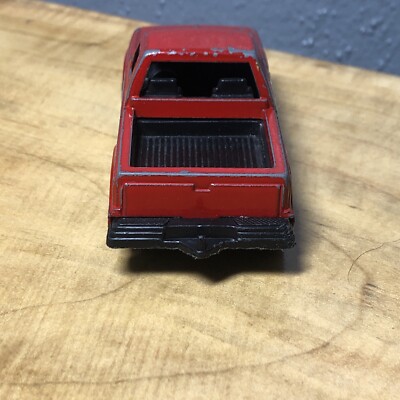 Vintage Tootsie Toy Chevy S-10 Red Truck Fair Acres Farm Car