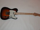 RAY LAMONTAGNE SIGNED SUNBURST ELECTRIC GUITAR FOLK LEGEND JSA COA — photo 1