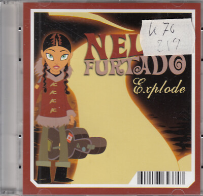 Nelly Furtado - Explode (3'') Mini Pock it CD 2004 Pop Rock