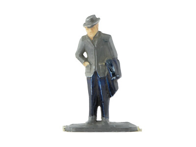 Siku Plastik Zubehör Figur V418 Mann mit Mantel - 1806