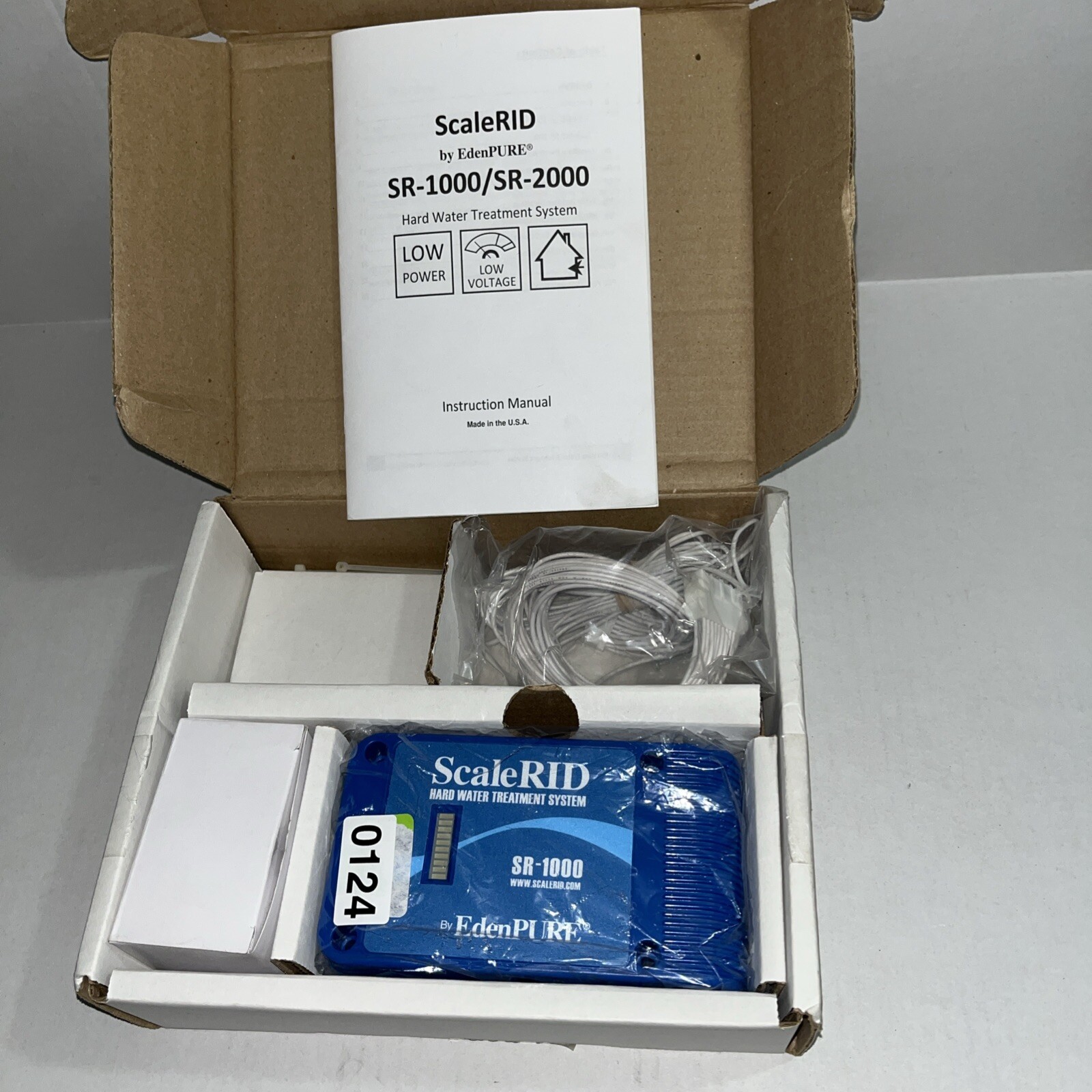 Edenpure SR-1000 Scalerid Hard Water Treatment System New Read