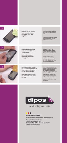 2x Screen Protector for Wacom One 12 Protection Crystal Clear dipos - Picture 6 of 6
