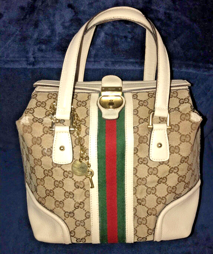 Gucci Monogramm Canvas Schatz Boston Tasche gebraucht - Bild 3 von 18