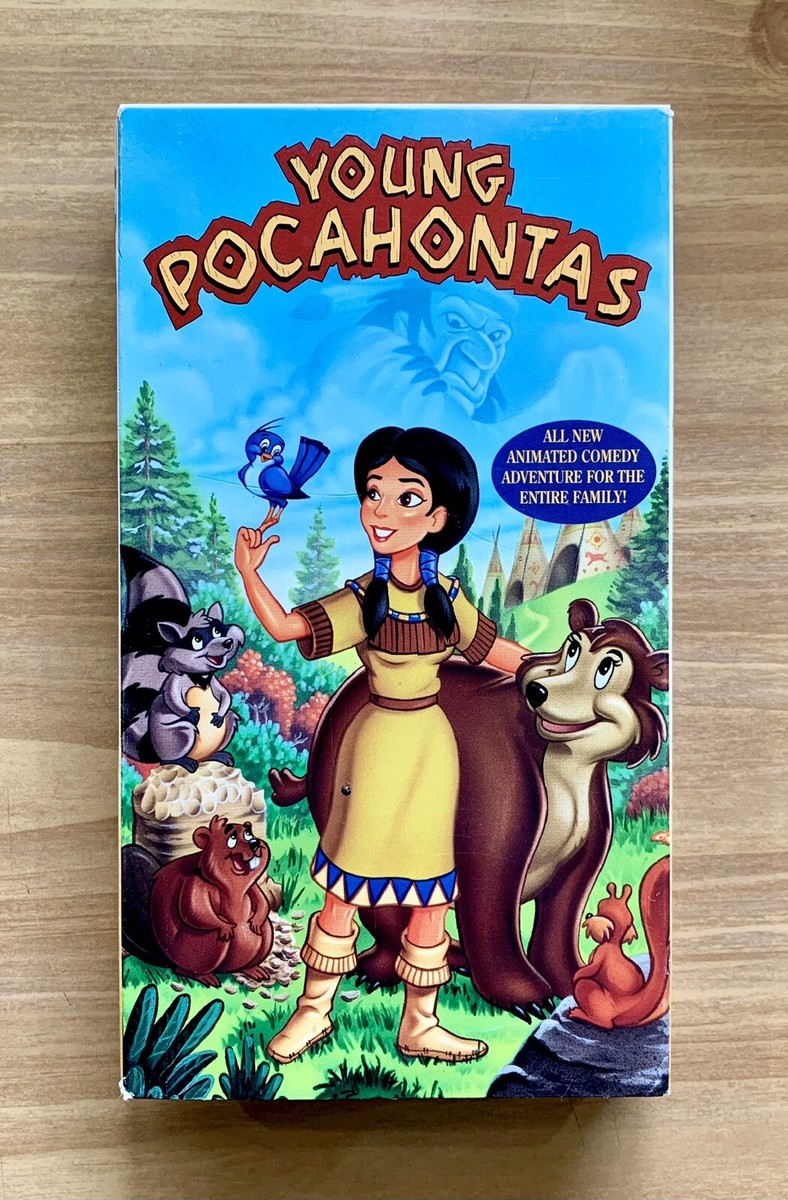VHS ~ Young Pocahontas ~ Color ~ FS ~ NR ~ 60 Mins. ~ 1997 ~ !L