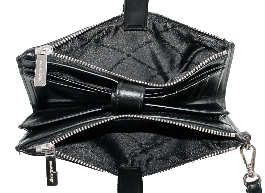 MICHAEL KORS Adele Double Zip Logo Smartphone Wri… - image 4