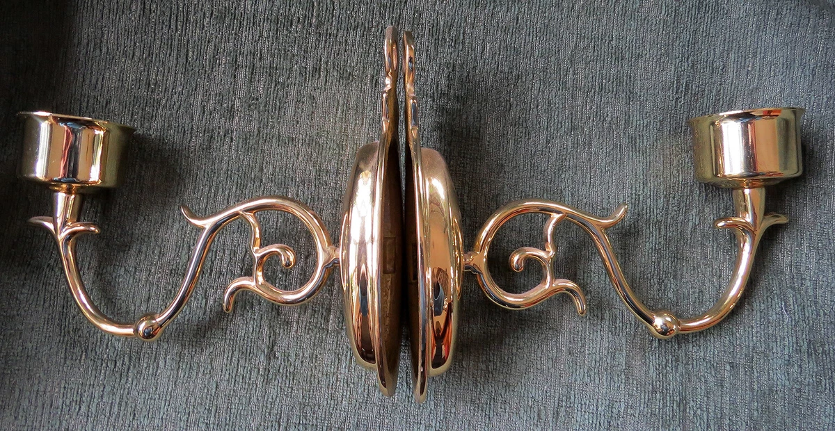 Baldwin brass sale candle wall sconces