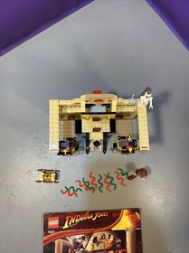 Lego 7621 Indiana Jones And The Lost Tomb 100% Complete With Instructions