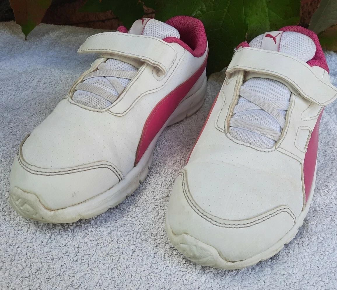 Puma rose et blanche sale