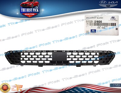 GENUINE Front Bumper Lower Grille for 13-16 Hyundai