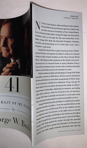 SIGNED, 41: A PORTRAIT OF MY FATHER, by PRESIDENT GEORGE W. BUSH, 2014, 1st Ed - Imagen 4 de 18