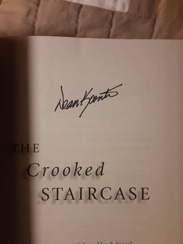 New Hand Signed Dean Koontz The Crooked Staircase 1st Edition Hardcover