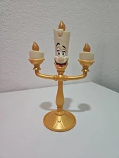 Disney Store Lumiere Singing Candle Stick Chip 8" Figure Beauty and the Beast