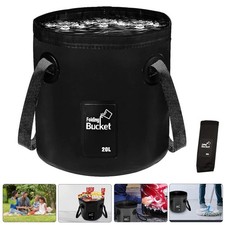 Falteimer 20L Faltbarer Eimer Putzeimer Wassereimer Campingeimer Angeln Outdoor