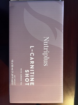 FARMASI L CARNITINE SHOT WITH GREEN TEA 15 BOTTLES 50ml 1.69oz