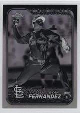 2024 Topps Chrome Update Negative Refractor Ryan Fernandez #USC115 1k9t