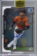 2017 Topps Archives All-Star Signature Edition Buybacks 72/98 Joe Panik Auto y6z