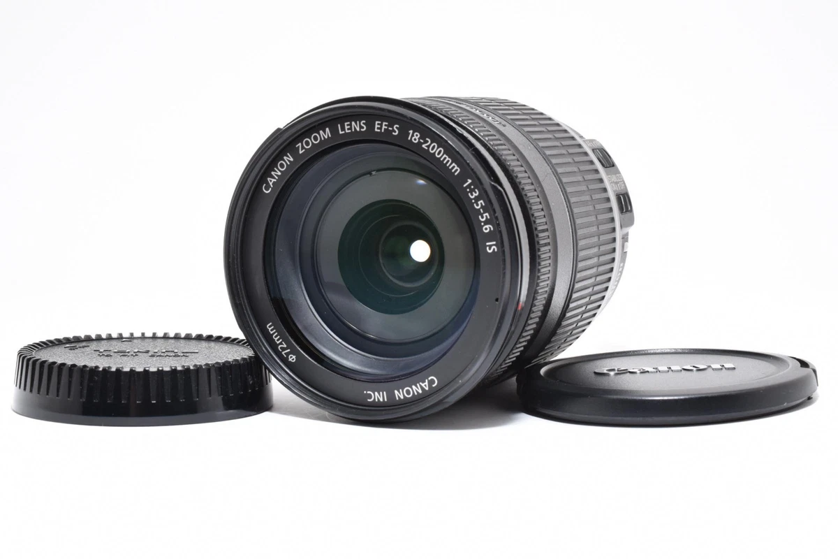 Canon 18-200mm f/3.5-5.6 Camera Lenses for sale | eBay