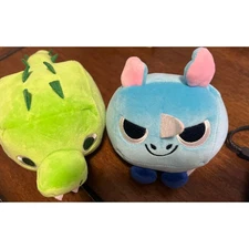 Pet simulator Crocodile and Blue Rhino 5"  Phatmojo Plush