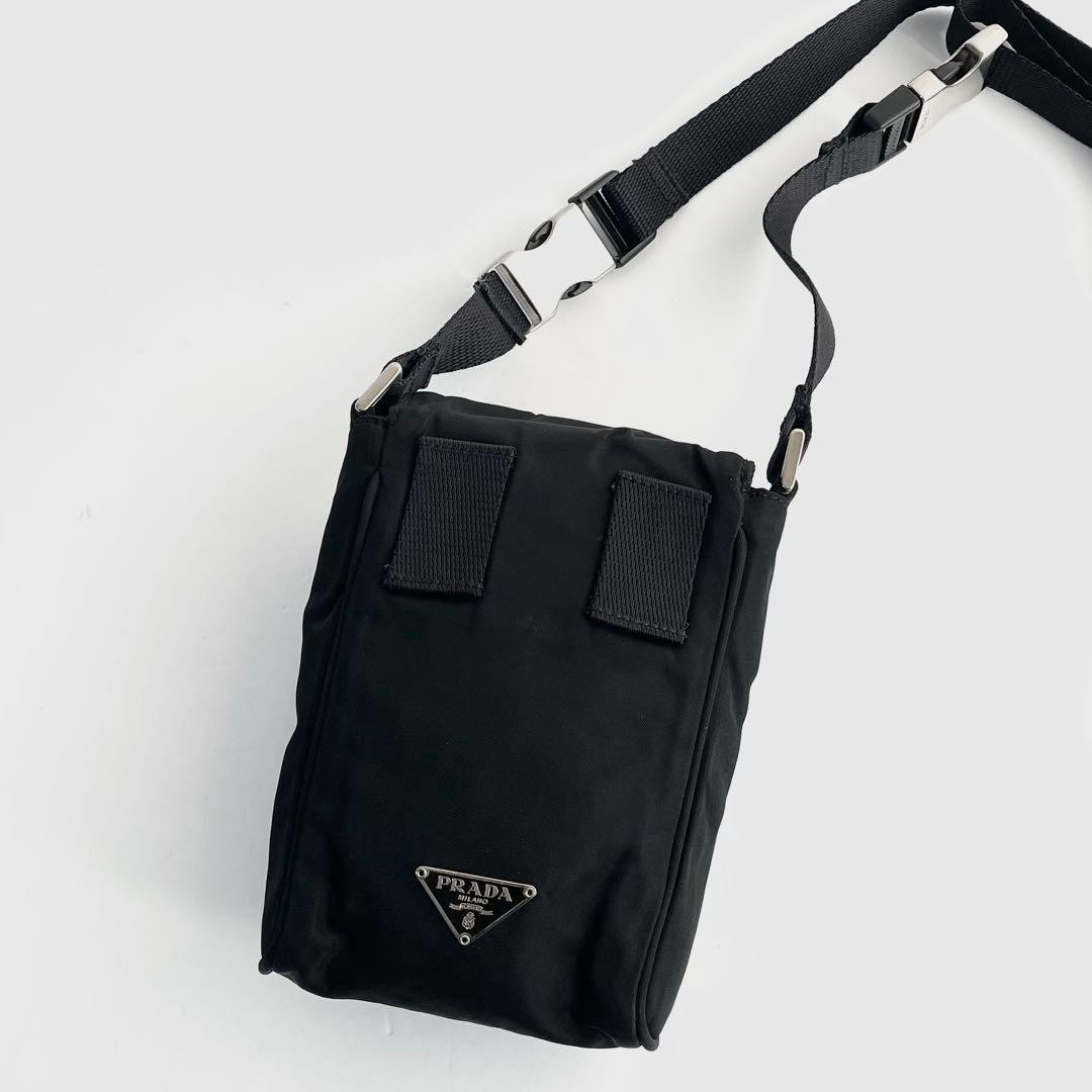 Excellent to Excellent Condition PRADA 2way Mini Shoulder Bag Smartphone Pouc