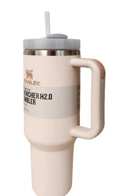 Stanley Stainless Steel H2.0 FlowState Quencher Tumbler - 40oz / Rose Quartz