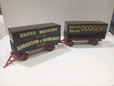 CORGI 1/50th SCALE OPEN & CLOSED POLE TRAILERS FOR CODE 3 CIRCUS FAIRGROUND etc