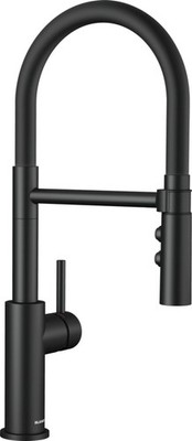 Blanco CATRIS-S Flexo Küchenarmatur Hochdruck schwarz matt  525793