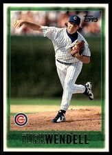Turk Wendell 1997 Topps #113 Chicago Cubs MLB READ FREE SHIPPING AutographDen
