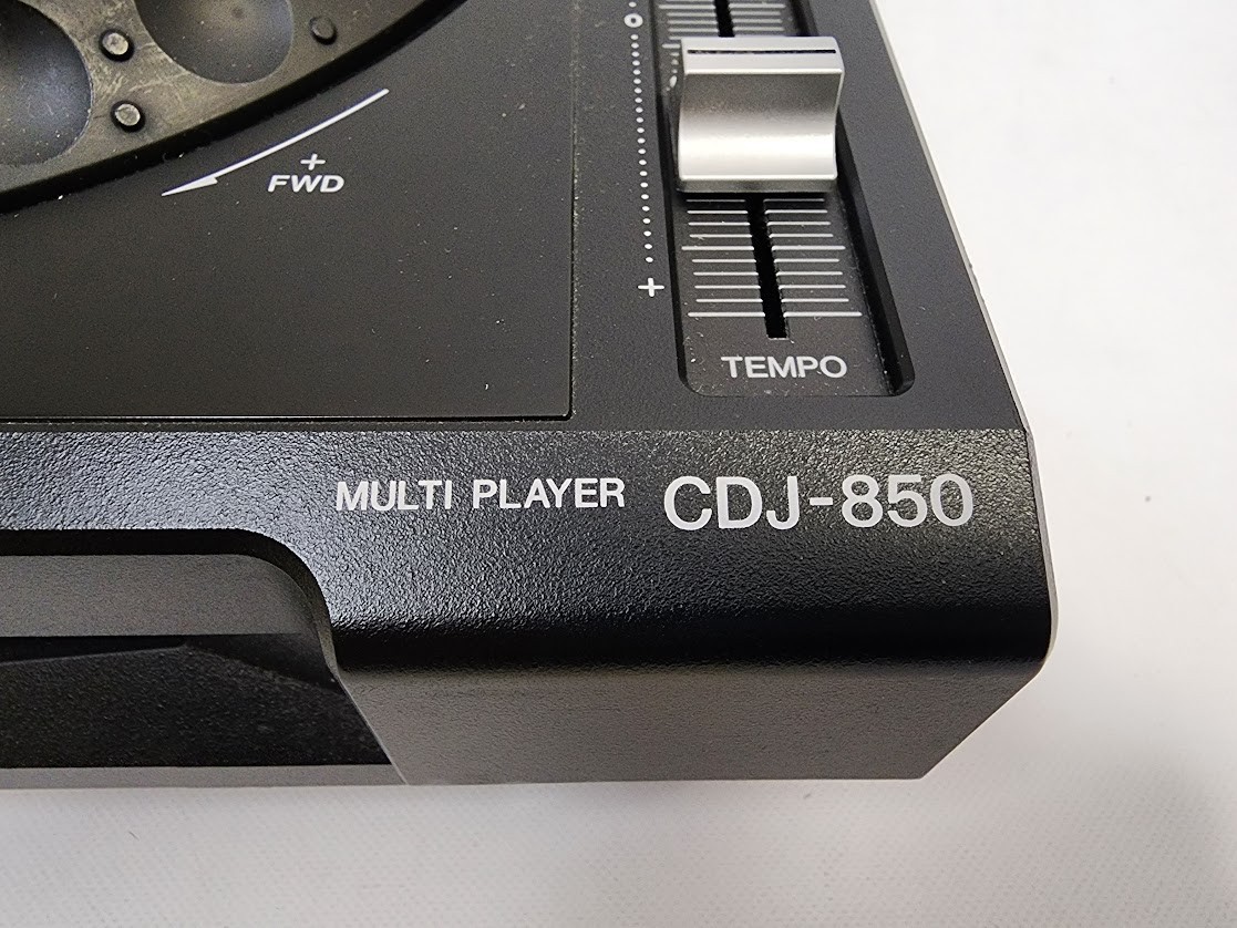 Pioneer DJ CDJ-850-K Multi Media Player Digital DJ Turntable Black