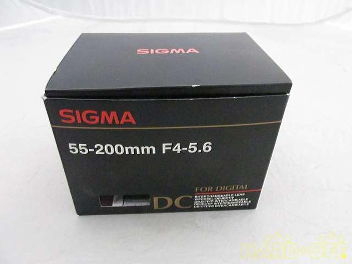 SIGMA 55-200MM F4-5.6 DC Standard Zoom Lens | eBay