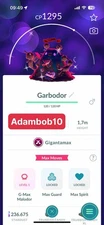 Pokémon Go - Shiny Garbodor Gigantamax - Mini PTC or Trade 20K Stardust