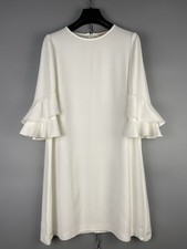 Sezane Womens Viscose Acetate Luxury 3/4 Sleeve Long Dress Size S / 38