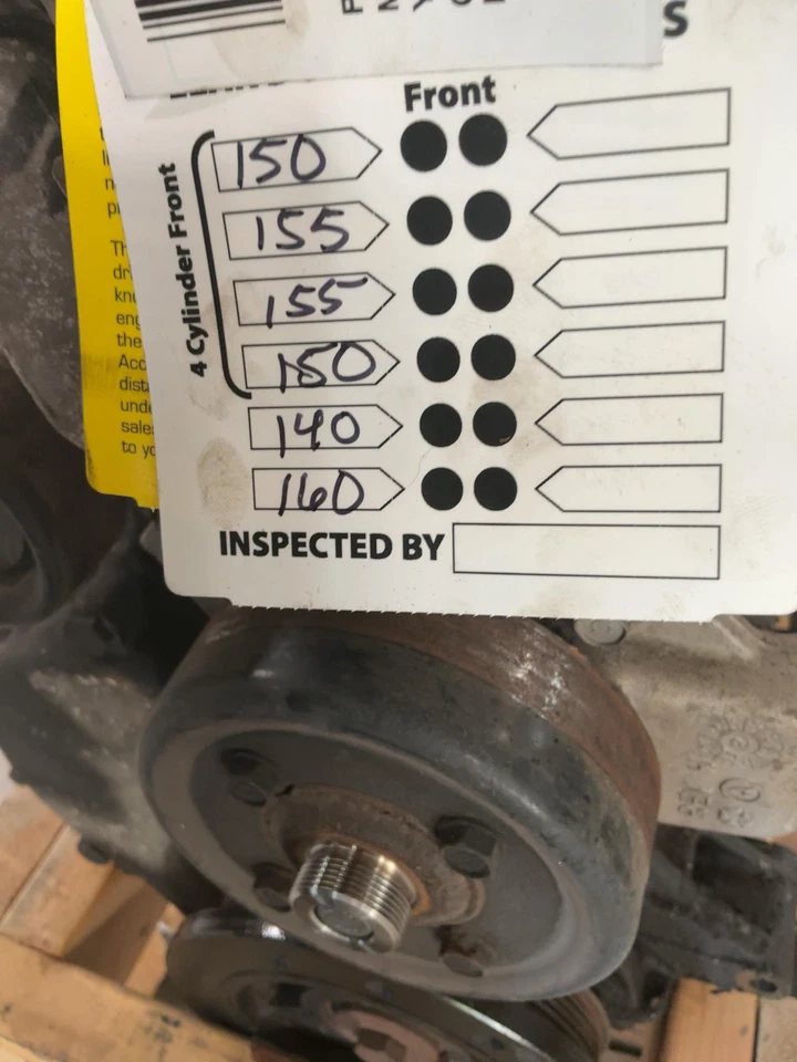 Jeep TJ Wrangler OEM 4.0L Engine Motor 101k Miles 2000-2004 52081 - Изображение 2 из 4