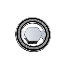 Universal 17mm Ball Head Phone Mount with Detachable Metal Case for Car