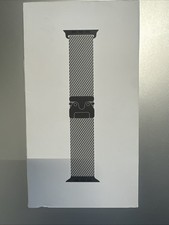 Genuine OEM - Black Titanium Milanese Loop Band- Apple Watch Ultra - 49mm L 