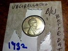 Uncirculated Some Toning 1932-P Lincoln Penny L1