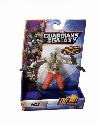 2014 MARVEL GUARDIANS OF THE GALAXY GALACTIC BATTLERS DRAX ACTION FIGURE