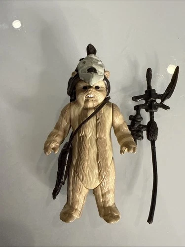 Vintage Star Wars Logray Complete Action Figure 1983 Hong Kong Kenner *Mint*