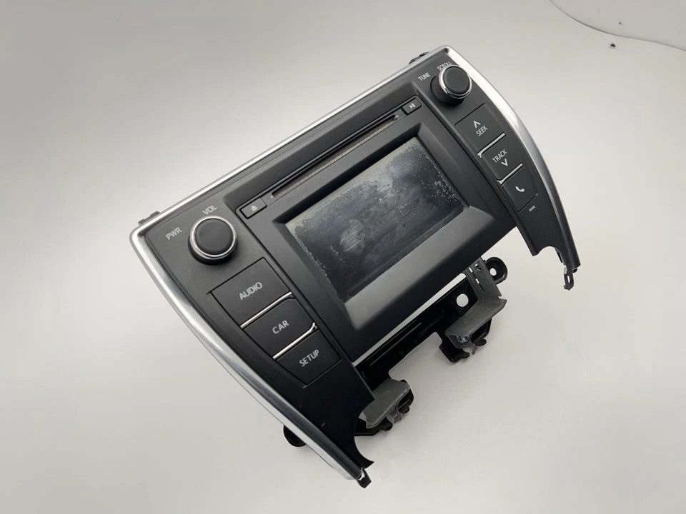 Toyota Camry 2015 receptor de audio con pantalla 2,5 L tracción delantera 60 k -Le- 49917 Foto 4 de 4