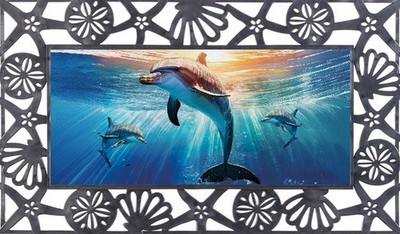 Oceanic Joy Sassafras Switch Mat & Seashells Mat Base Tray  NEW